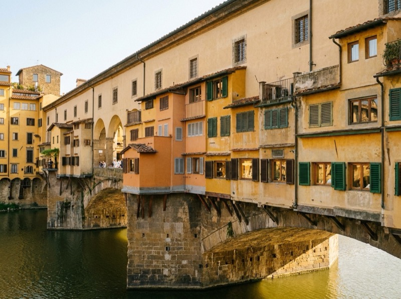 Ponte Vecchio in Florence during the day
